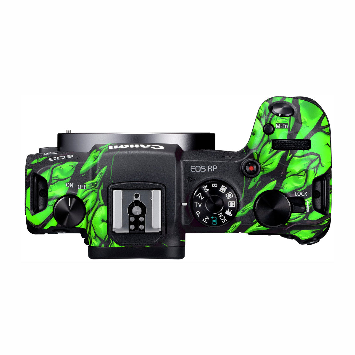 Venom Green Canon EOS RP Camera Skins