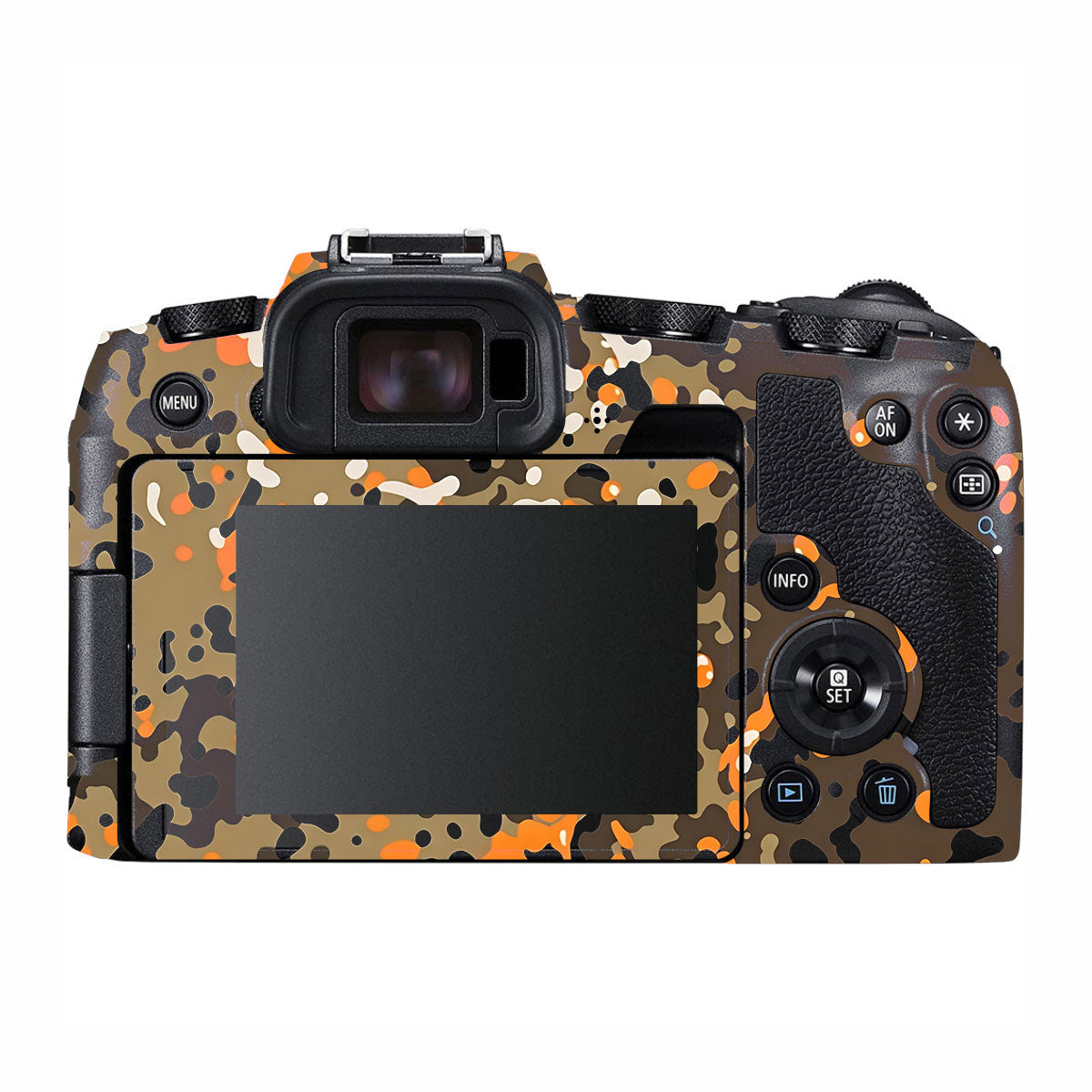 Orange Brown Spot  Canon EOS RP Camera Skins