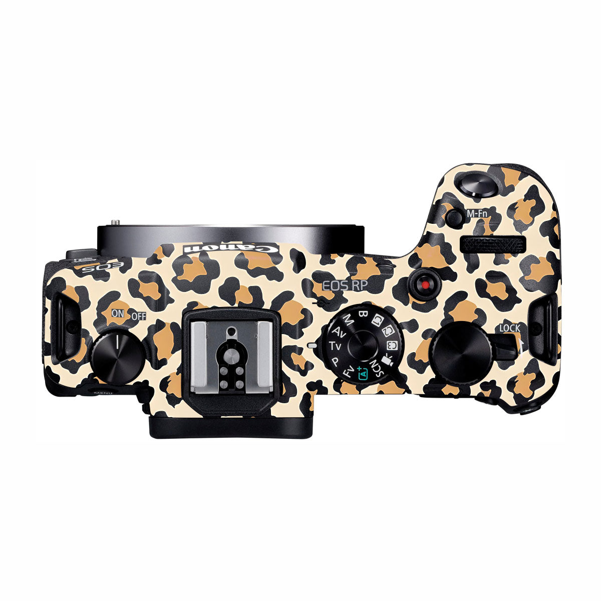 Sandy Leopard Spots Canon EOS RP Camera Skins
