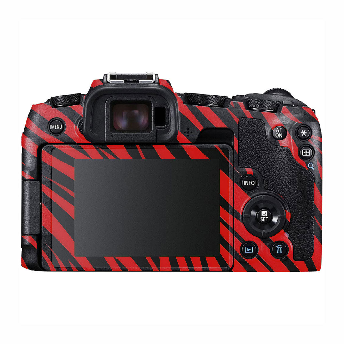 Red and Black Stripes Canon EOS RP Camera Skins