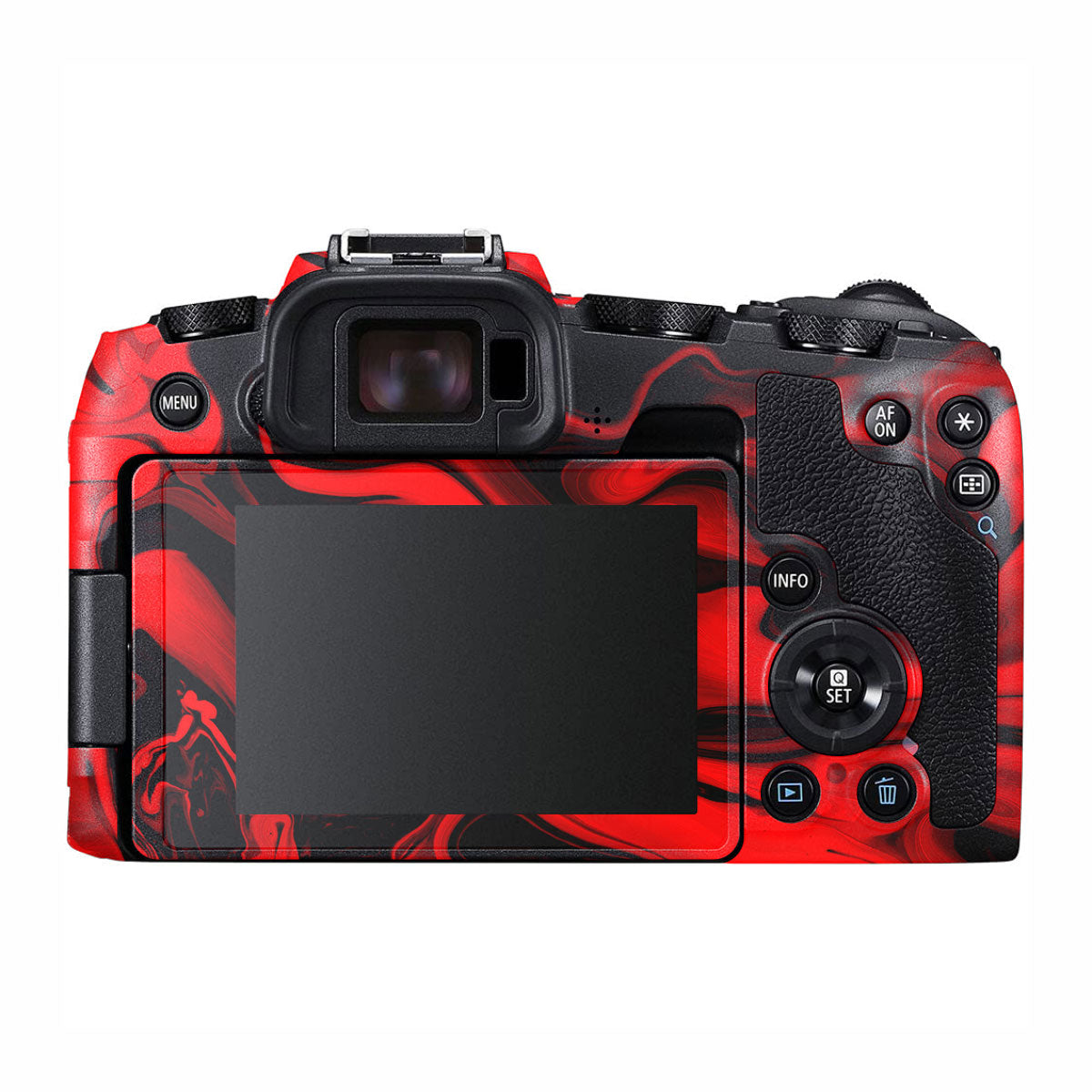 Red Lava Flow Canon EOS RP Camera Skins