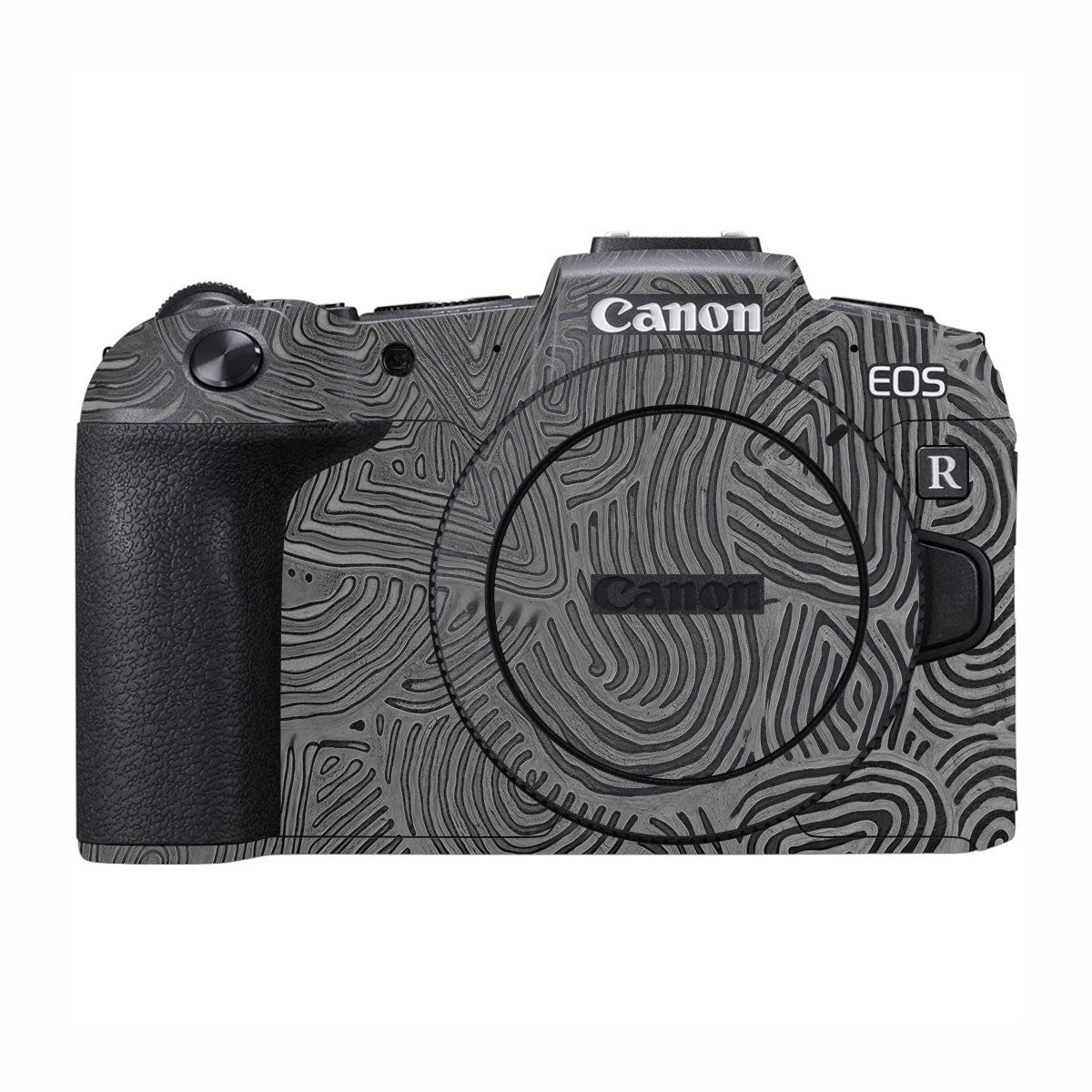 Monochrome Line Maze Canon EOS RP Camera Skins