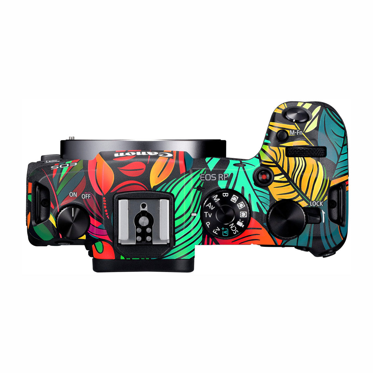 Tropical Jungle Leaves Canon EOS RP Camera Skins