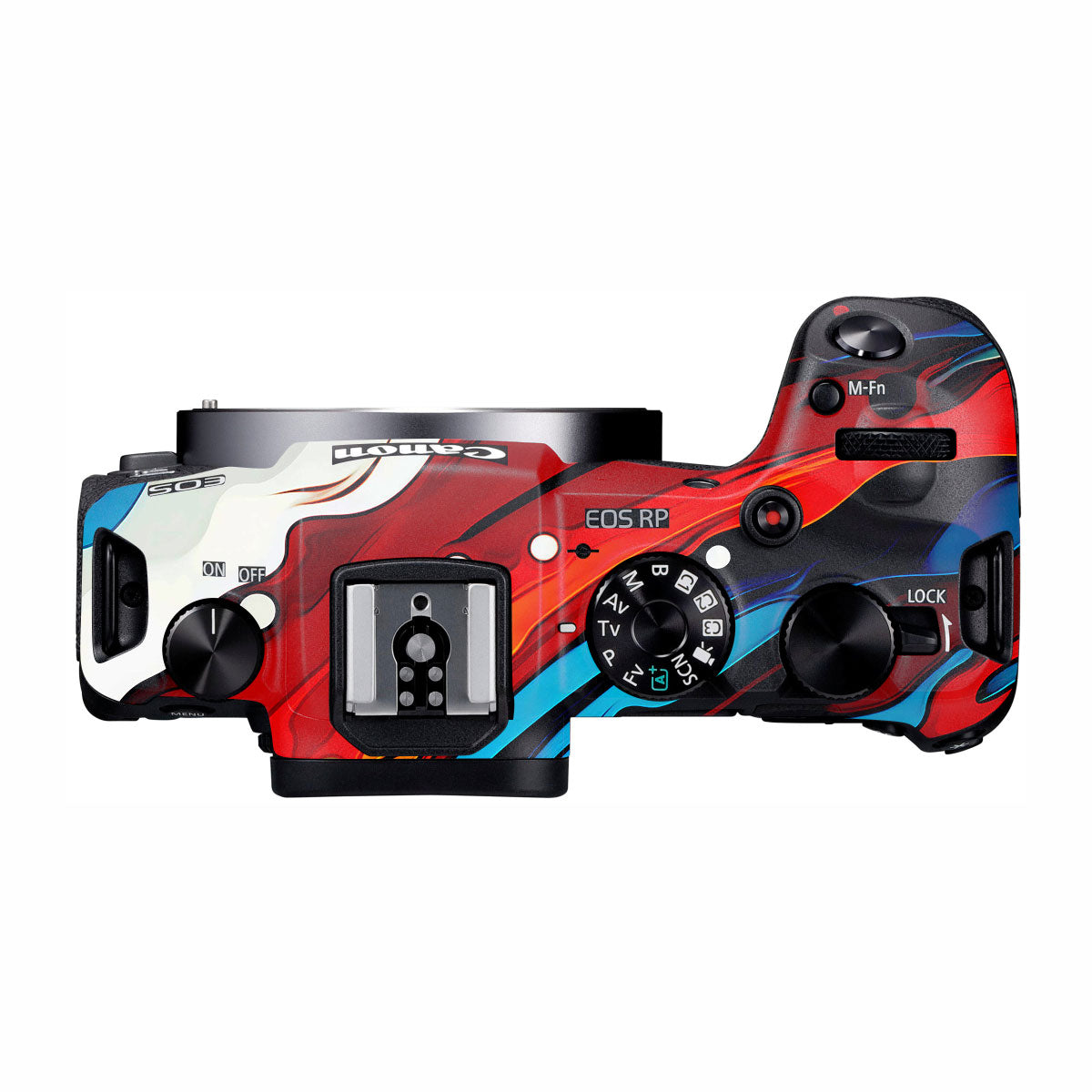 Fire & Ice Flow Canon EOS RP Camera Skins