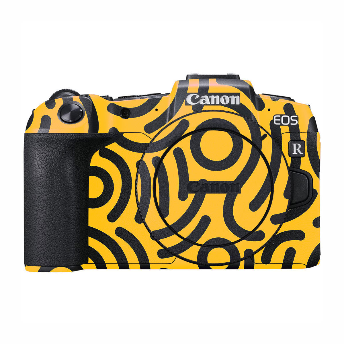 Minimal Yellow Wave Canon EOS RP Camera Skins