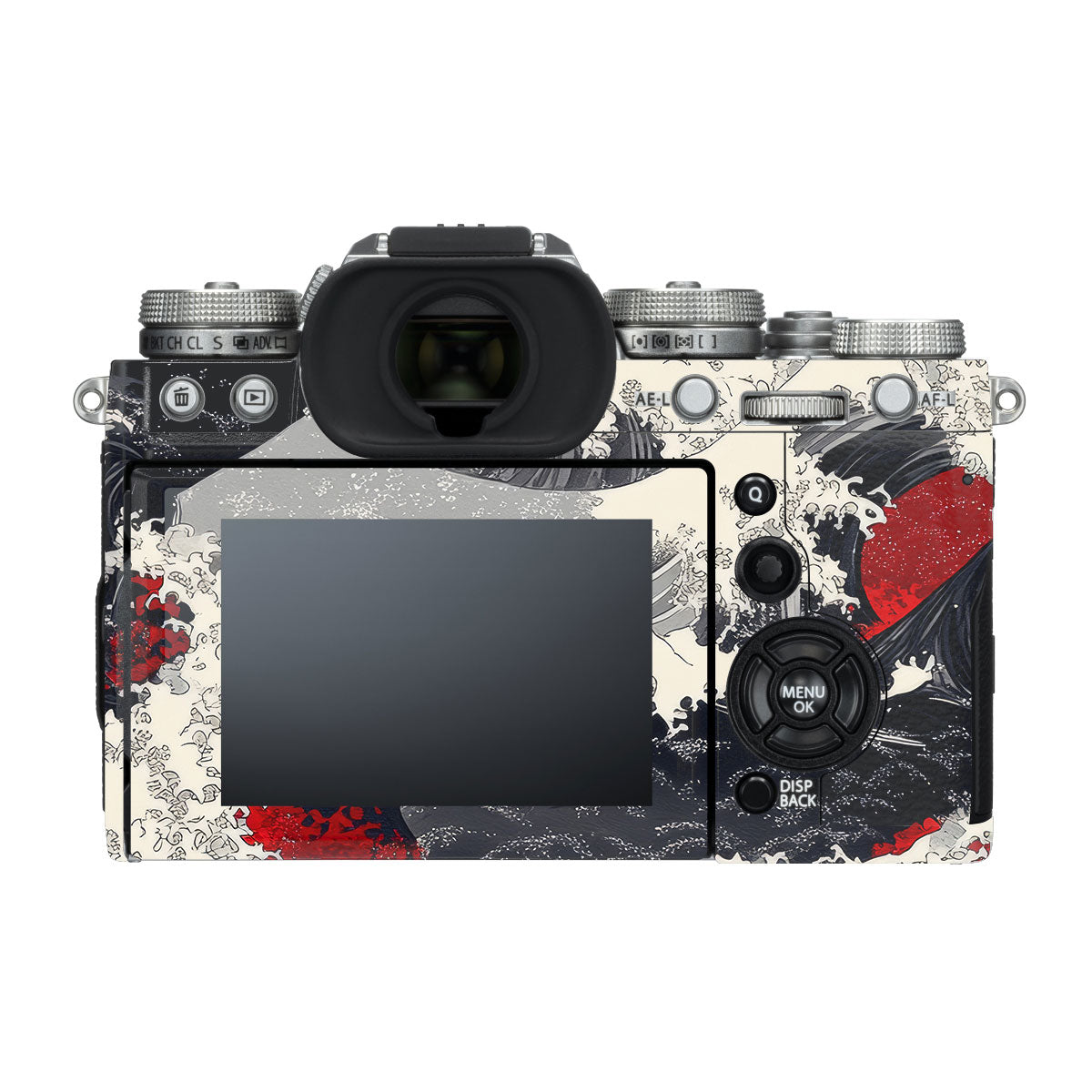Abstract Waves FujiFilm X-T3 Camera Skin