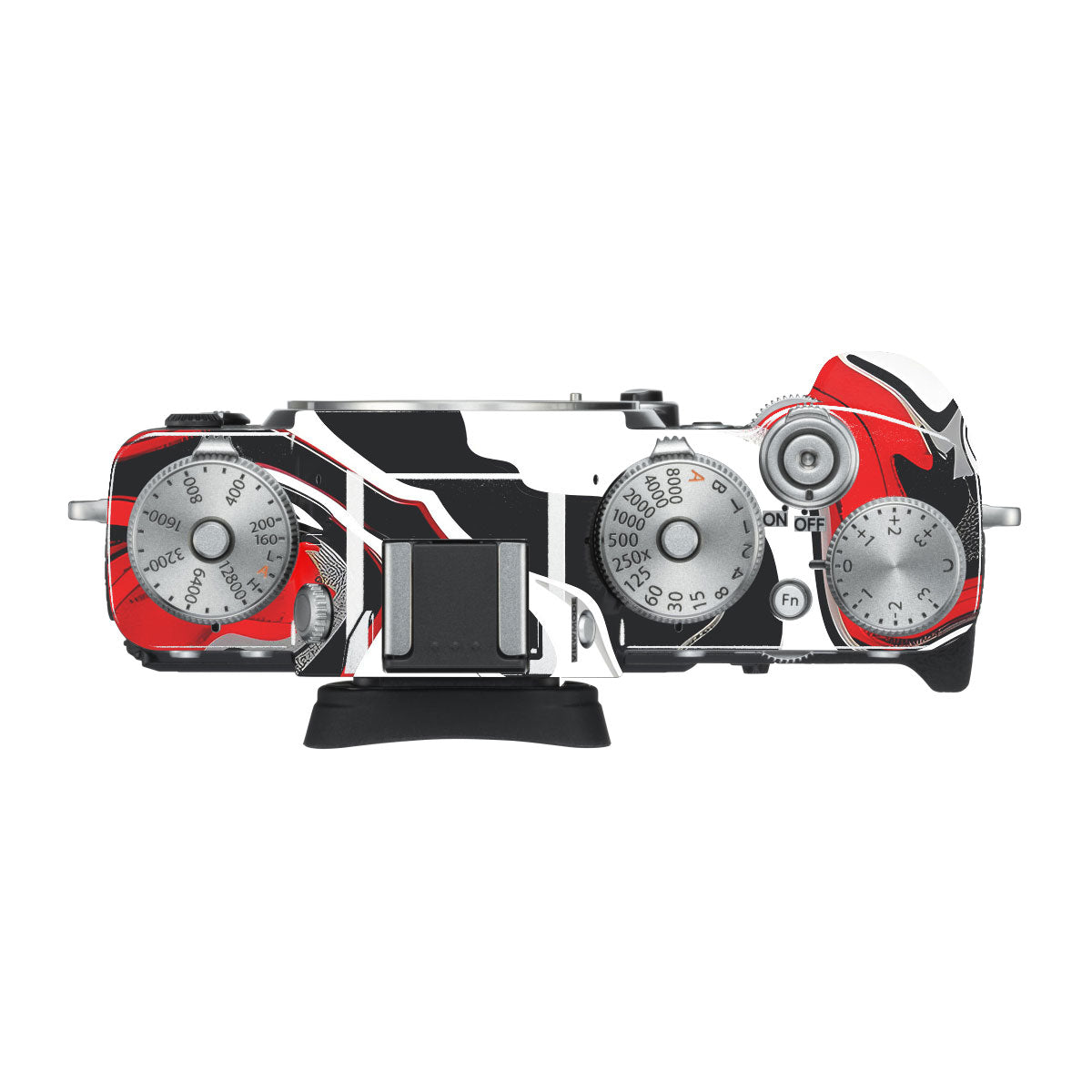 Scarlet and White Motion FujiFilm X-T3 Camera Skin