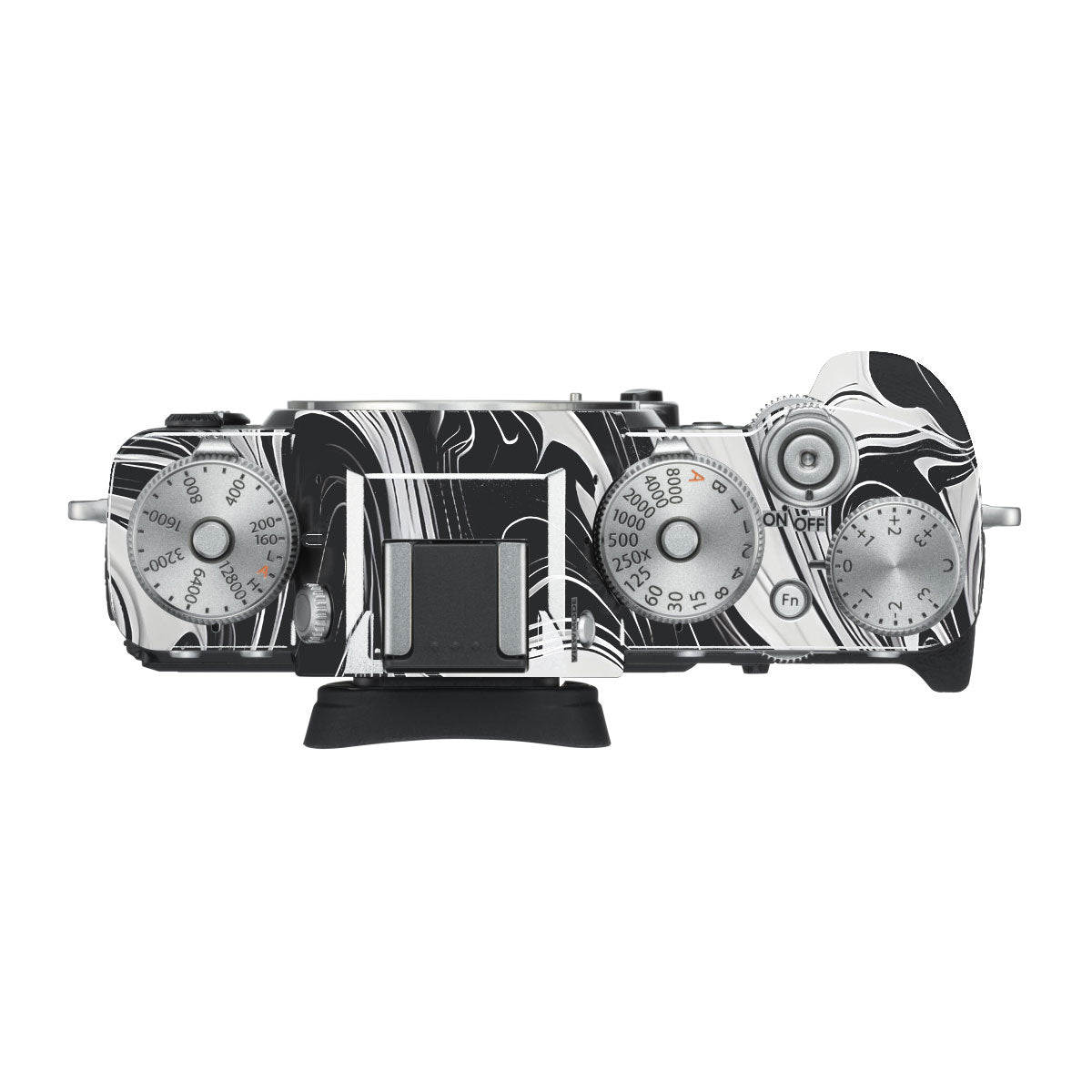 Black and White Marble FujiFilm X-T3 Camera Skin