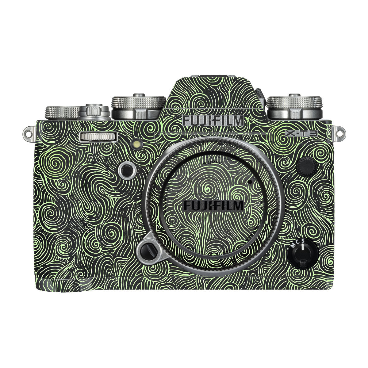 Blue Spirals FujiFilm X-T3 Camera Skin