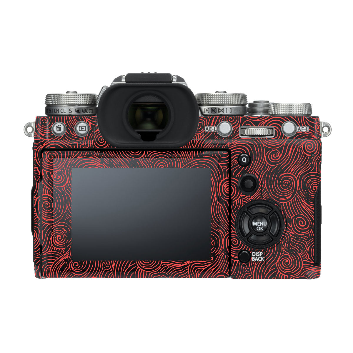 Yellow Spirals FujiFilm X-T3 Camera Skin