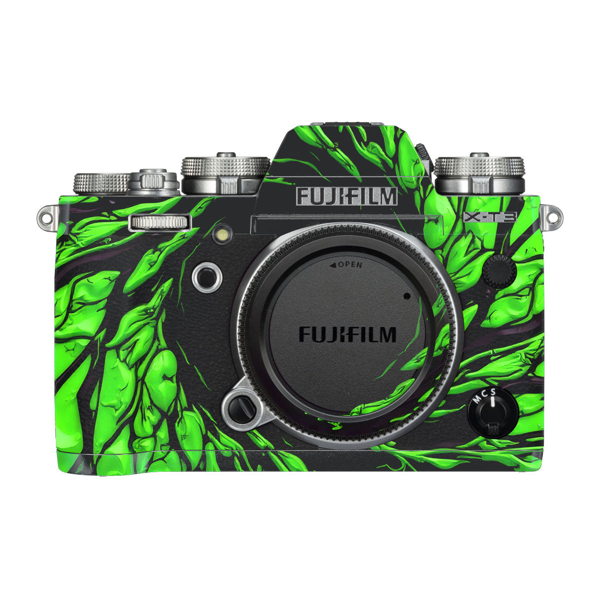 Venom Blue FujiFilm X-T3 Camera Skin