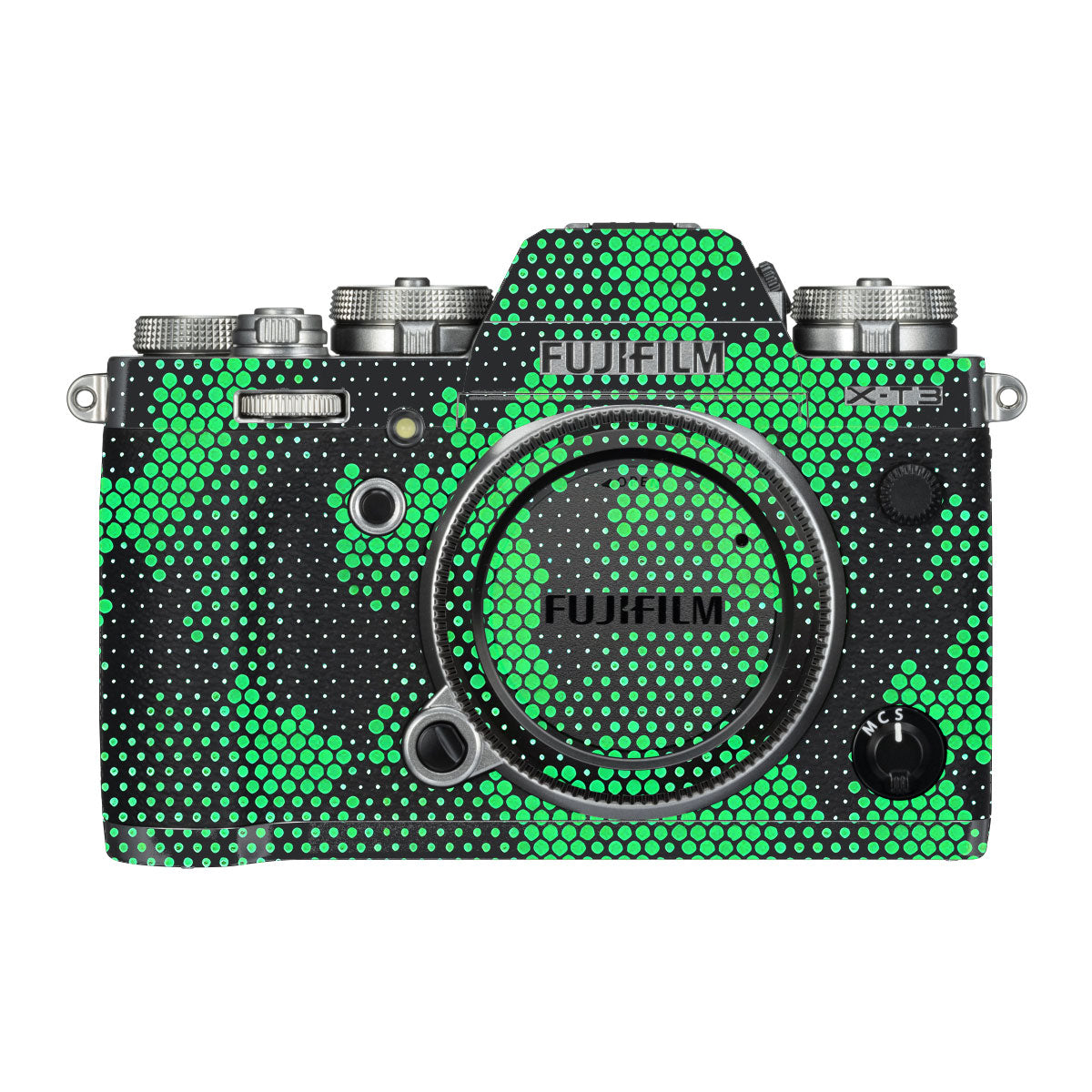 Grey Black Pixel FujiFilm X-T3 Camera Skin