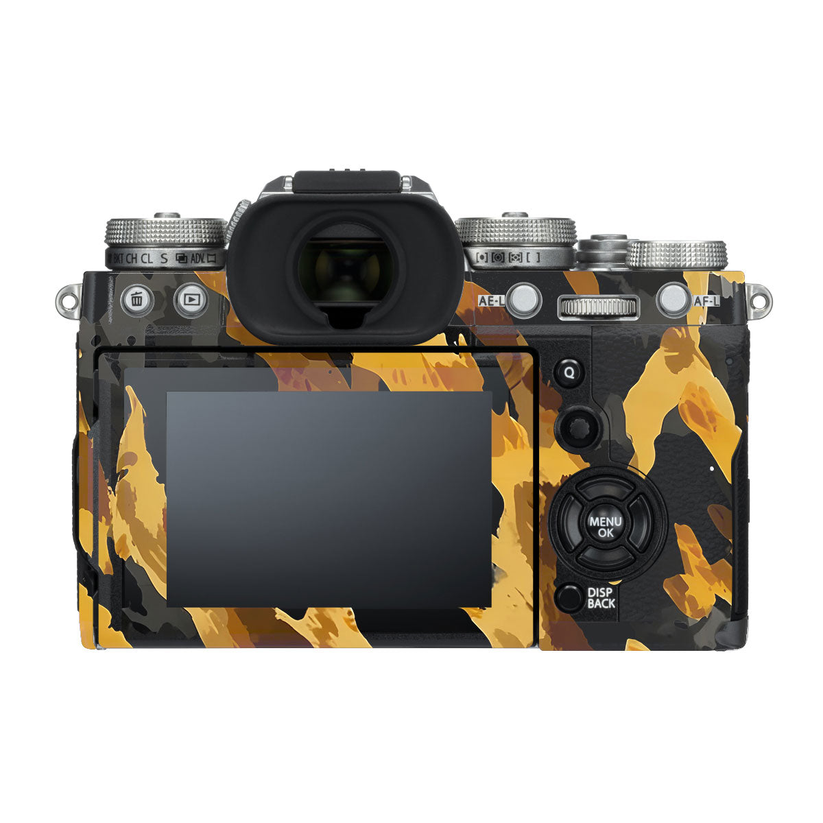 Red and Black Stripes FujiFilm X-T3 Camera Skin