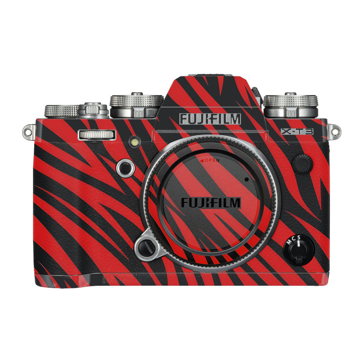 Zebra Gold Pattern FujiFilm X-T3 Camera Skin