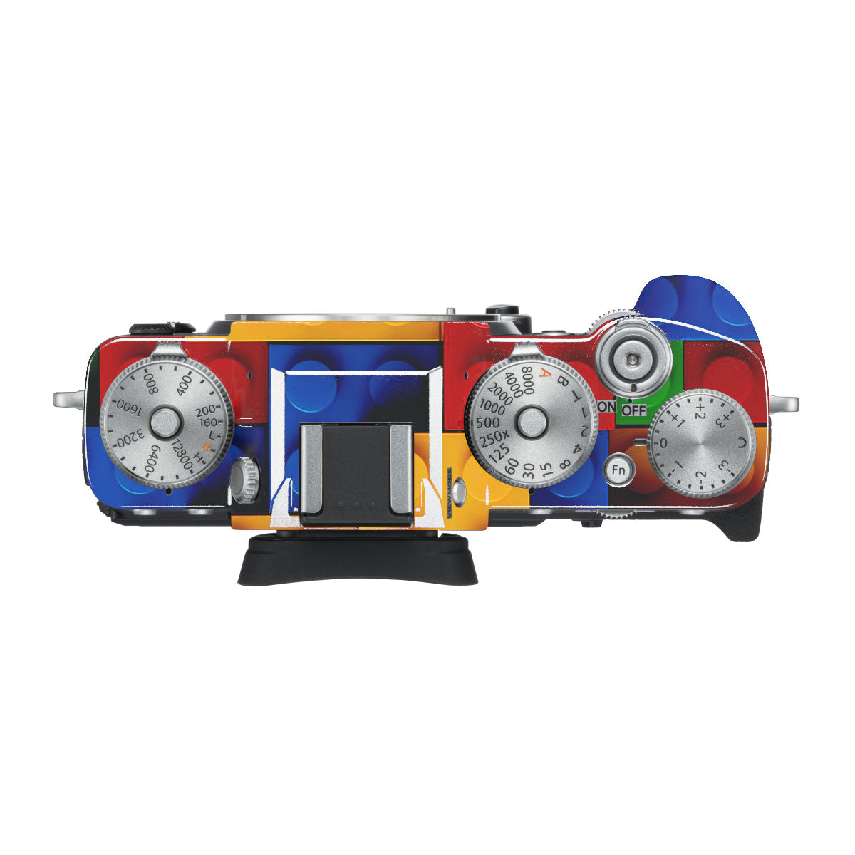 Retro Colorful Doodle Art Pattern FujiFilm X-T3 Camera Skin
