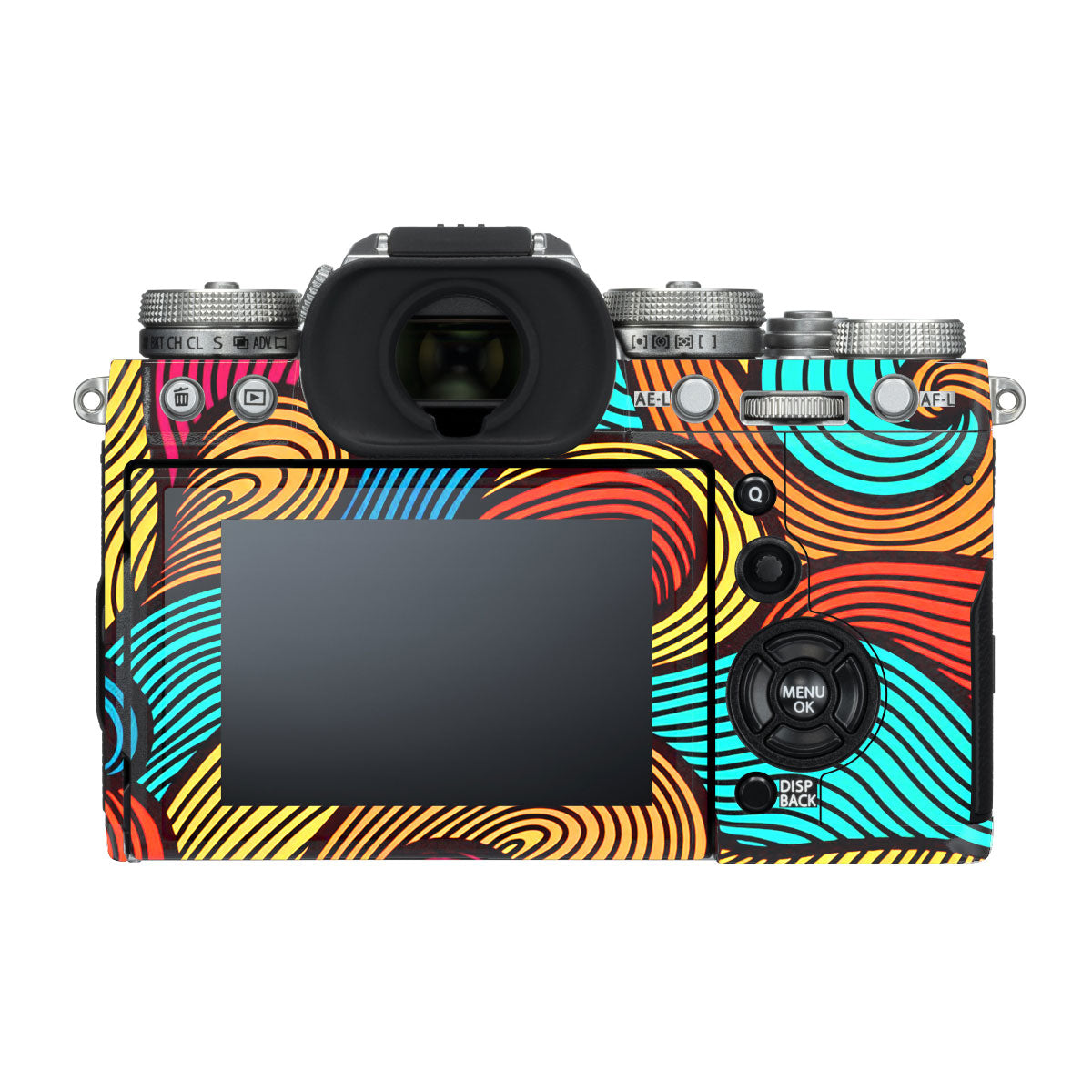 Red Lava Flow FujiFilm X-T3 Camera Skin