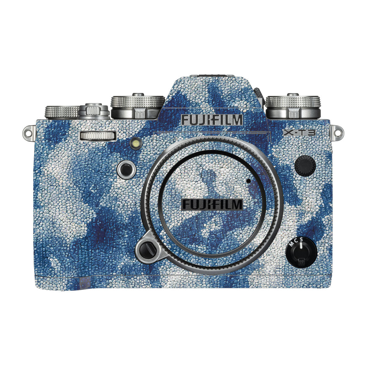 Topographic Map Pattern FujiFilm X-T3 Camera Skin