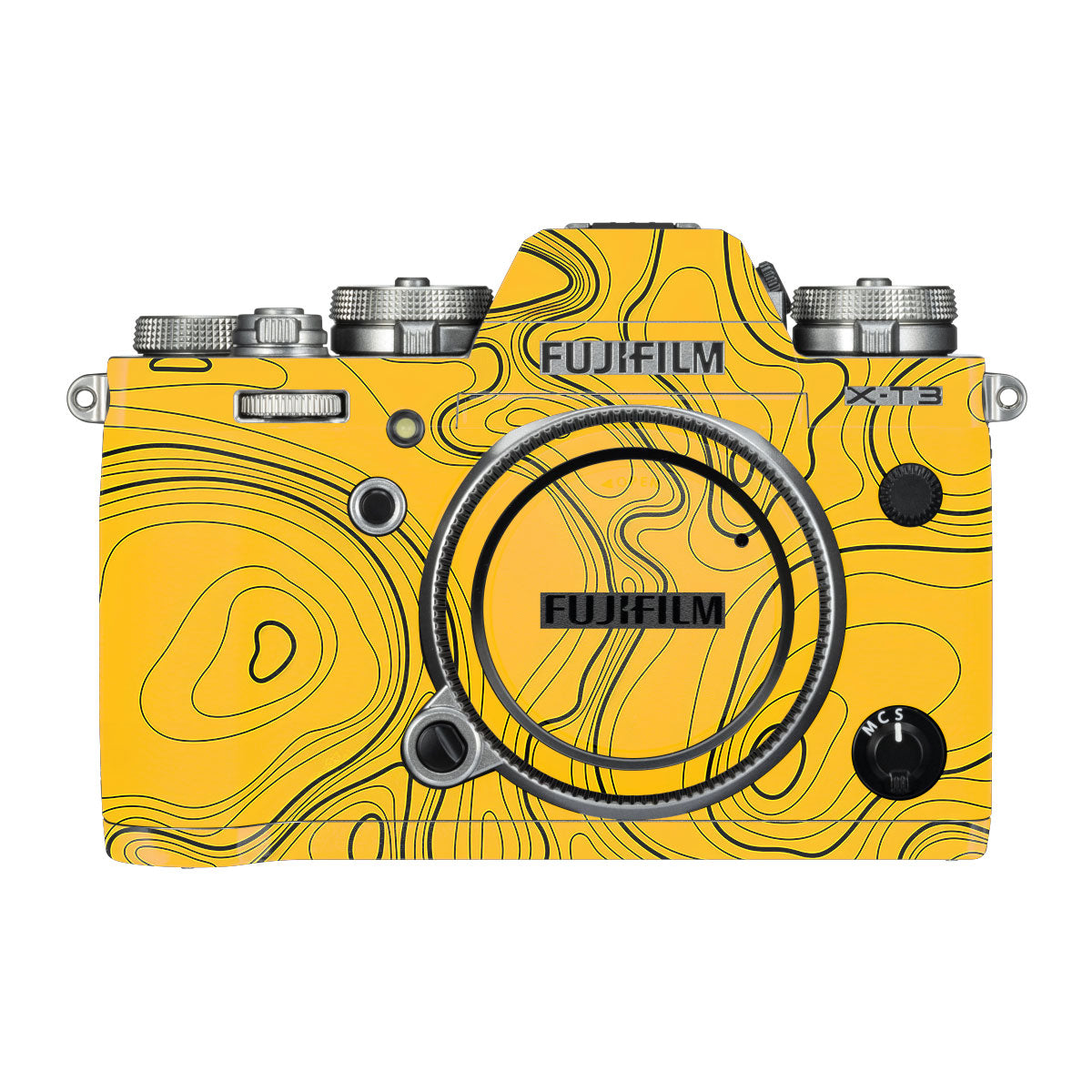 Red Neural Grid FujiFilm X-T3 Camera Skin