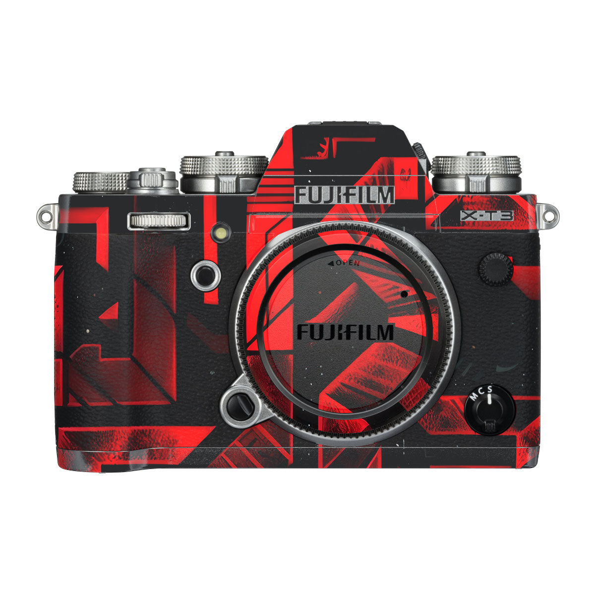Colorful Urban Street Art Lettering FujiFilm X-T3 Camera Skin