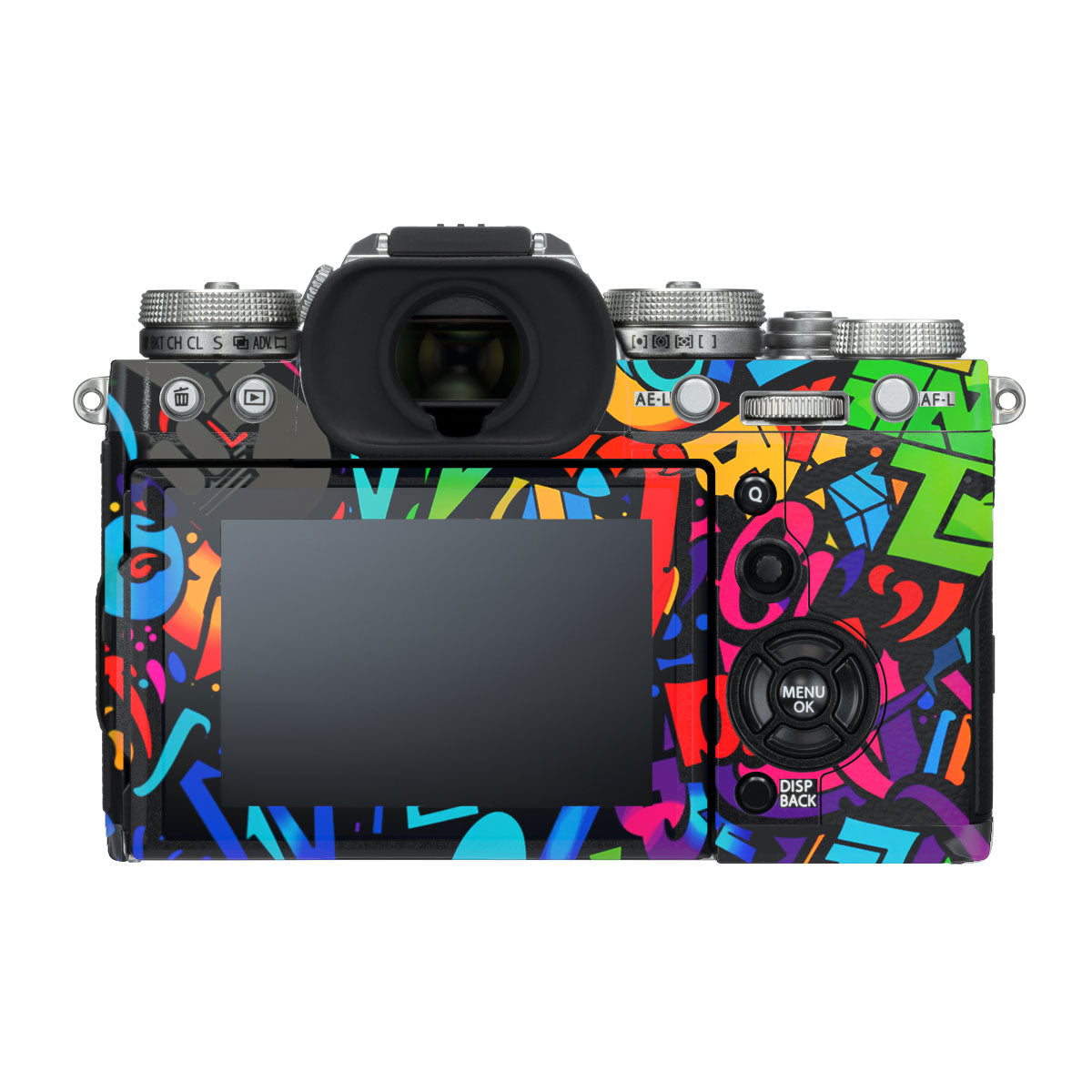 Electric Gold Veins FujiFilm X-T3 Camera Skin
