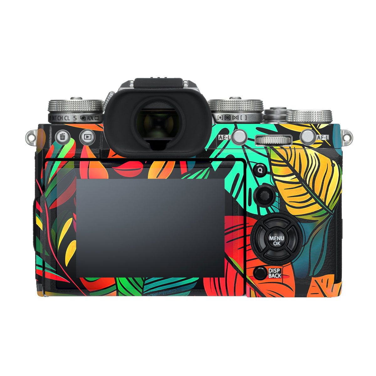 Psychedelic Color Swirl FujiFilm X-T3 Camera Skin