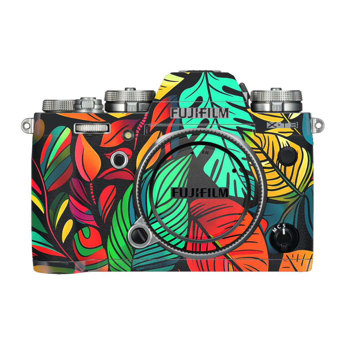 Psychedelic Color Swirl FujiFilm X-T3 Camera Skin