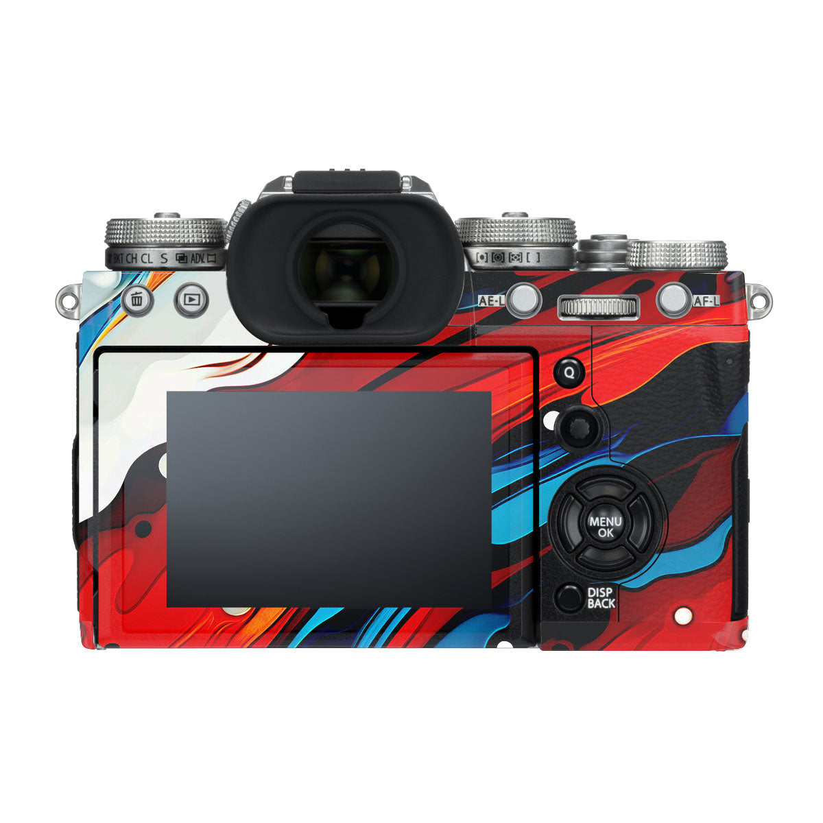 Minimal Yellow Wave FujiFilm X-T3 Camera Skin