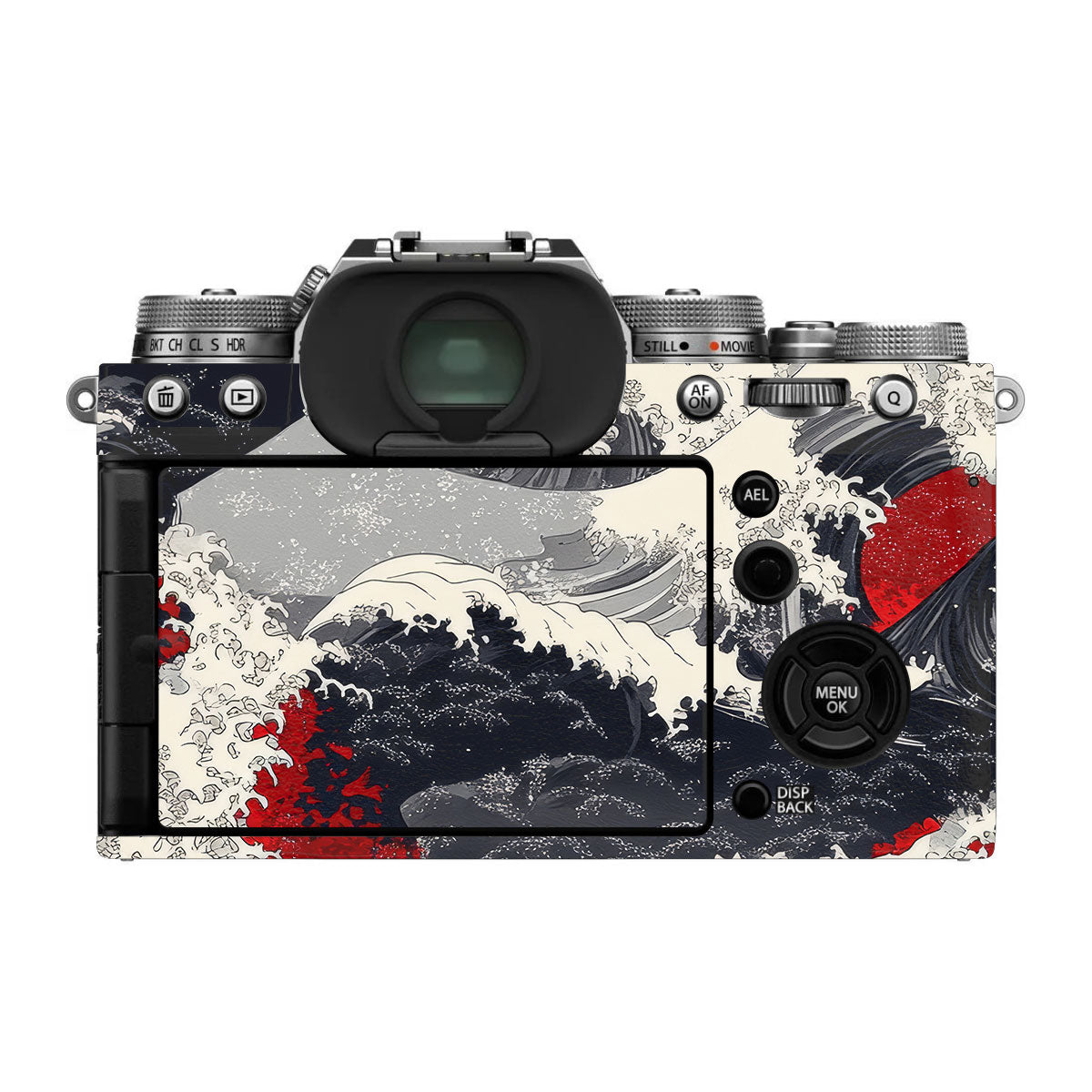 Abstract Waves FujiFilm X-T4 Camera Skin