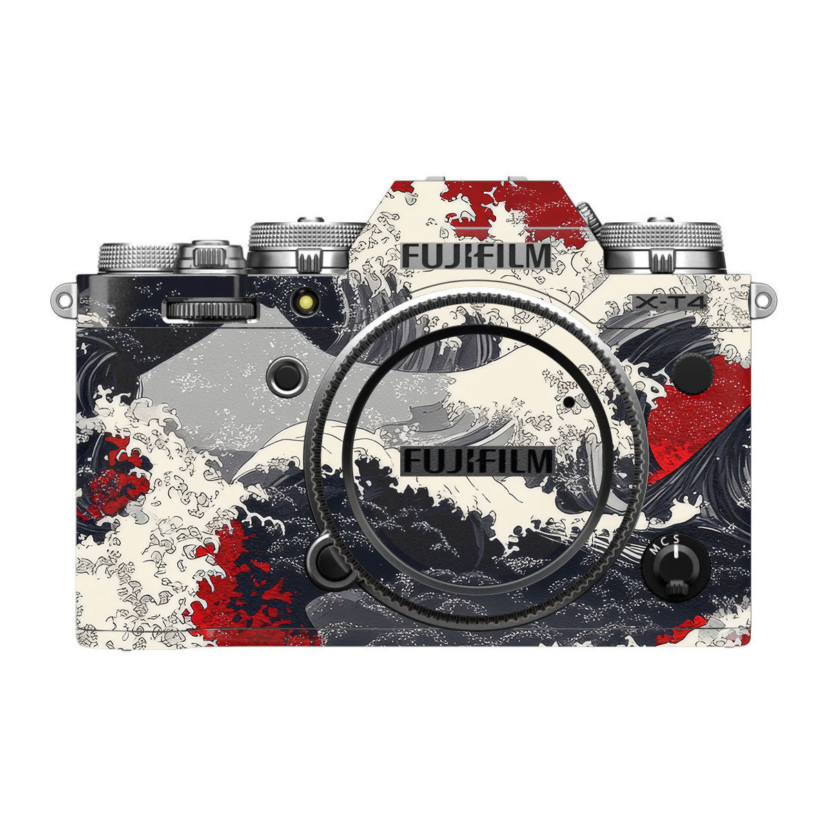 Abstract Waves FujiFilm X-T4 Camera Skin