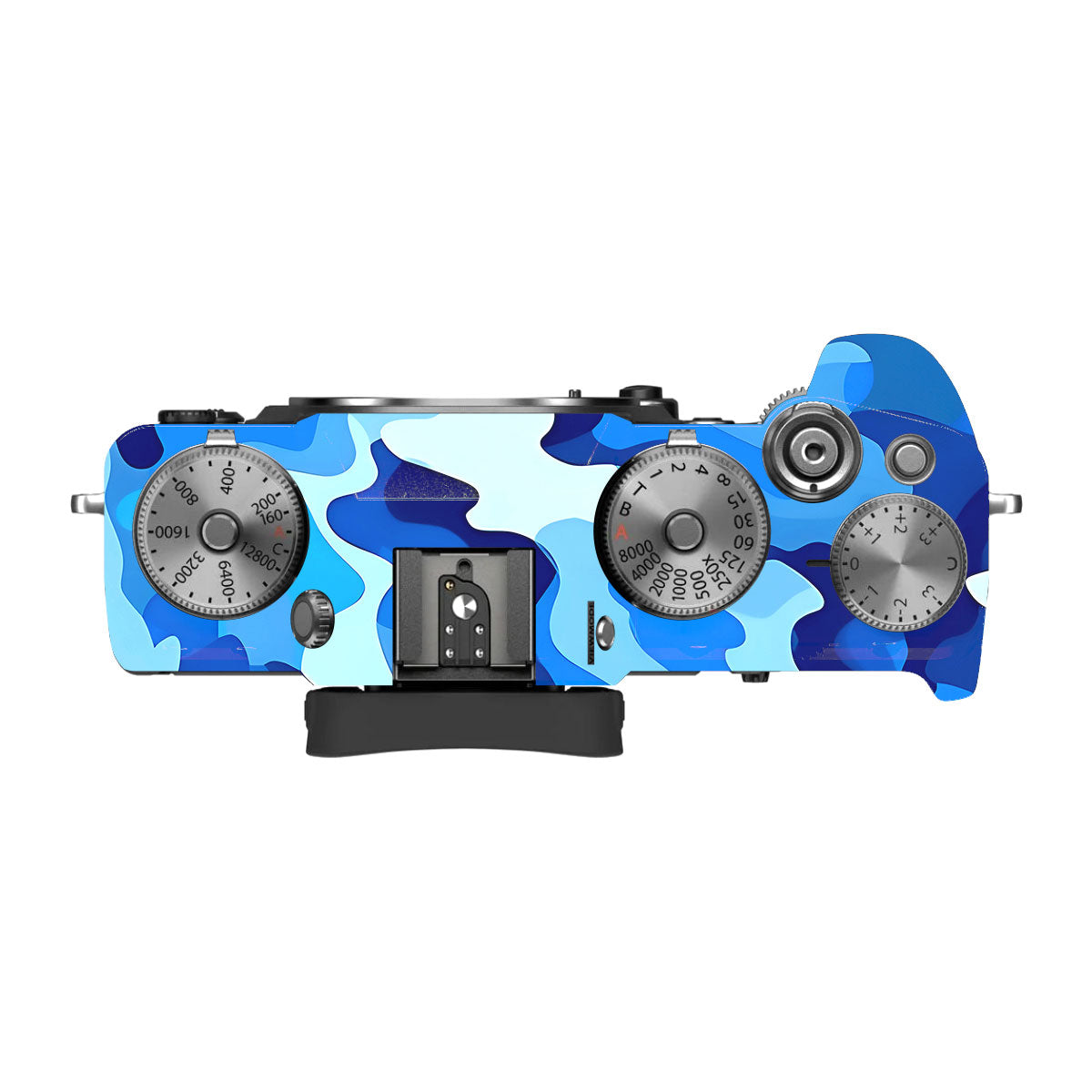 Arctic Blue Camo Pattern FujiFilm X-T4 Camera Skin