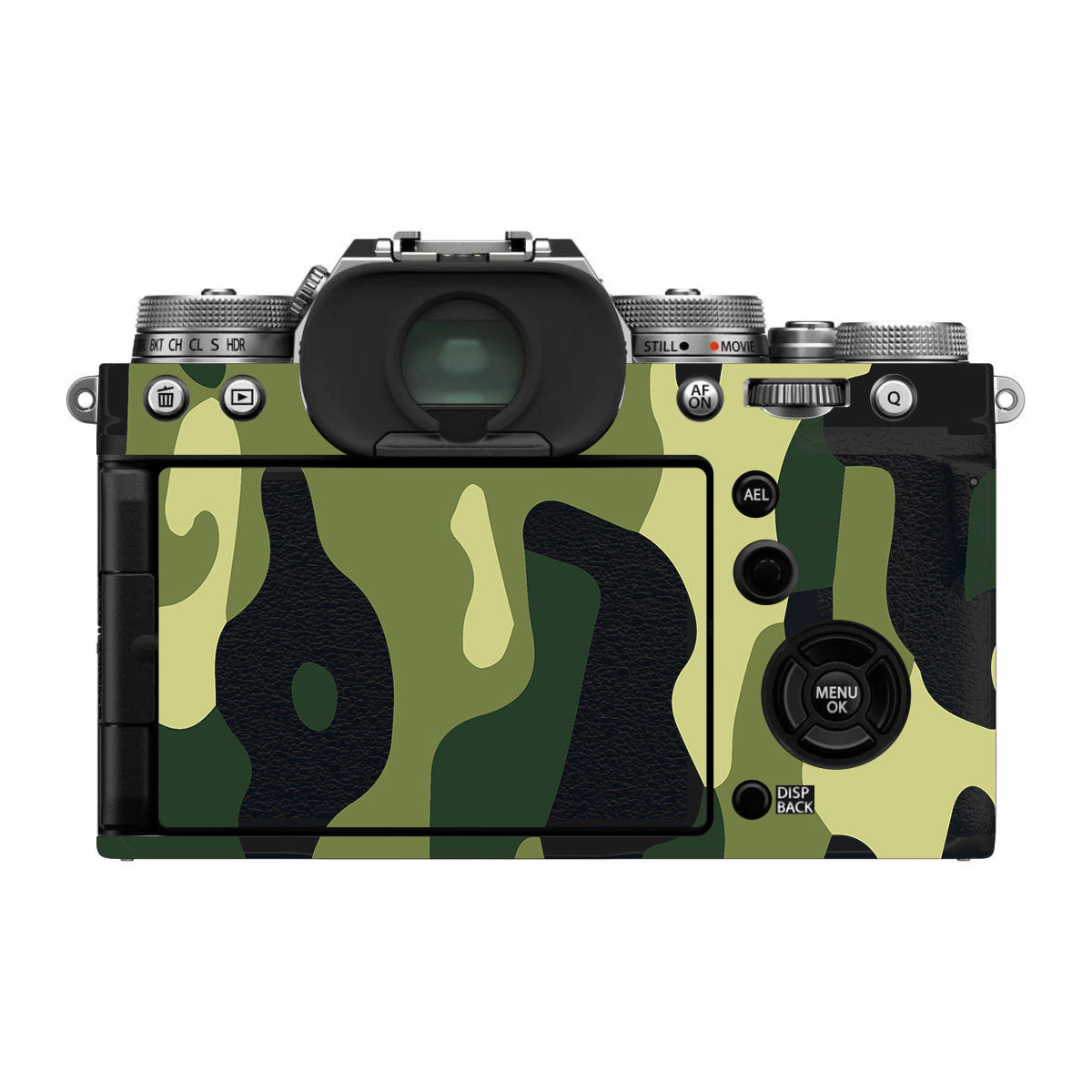 Forest Green Camo FujiFilm X-T4 Camera Skin