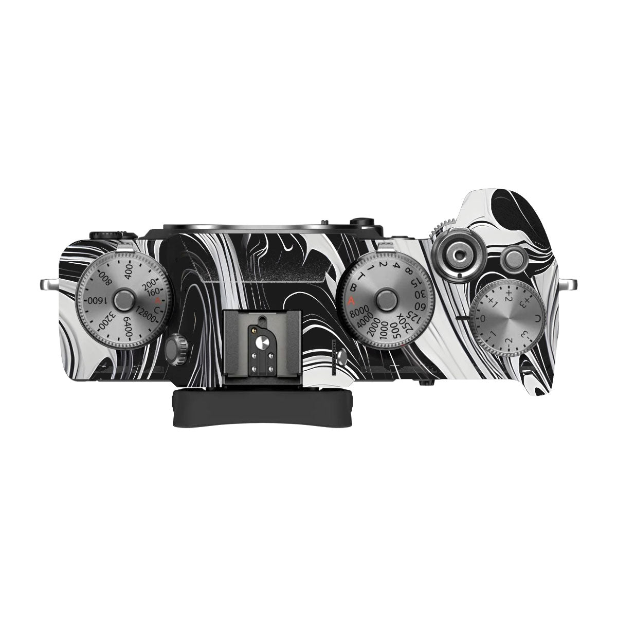 Black and White Marble FujiFilm X-T4 Camera Skin