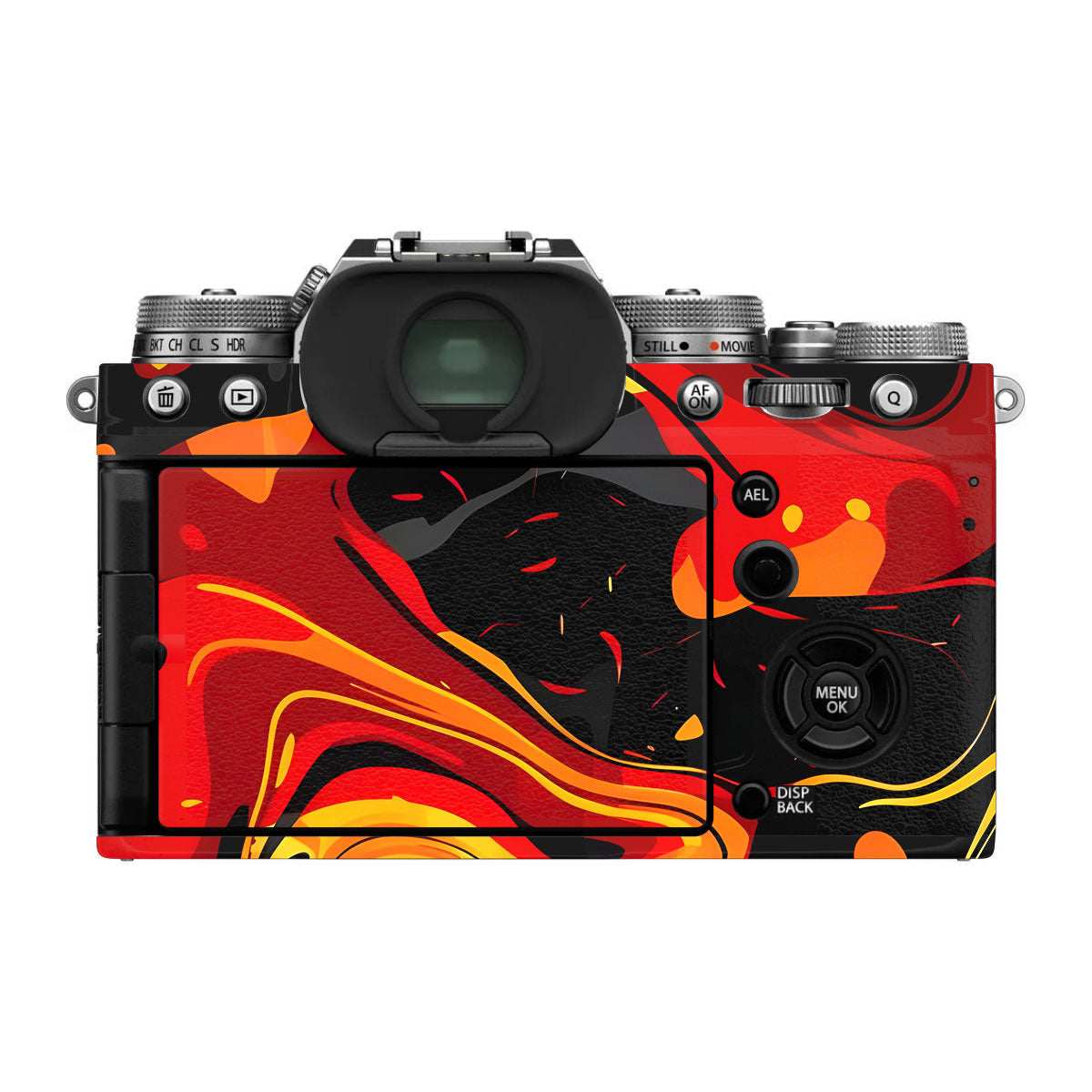 Lava Burst FujiFilm X-T4 Camera Skin