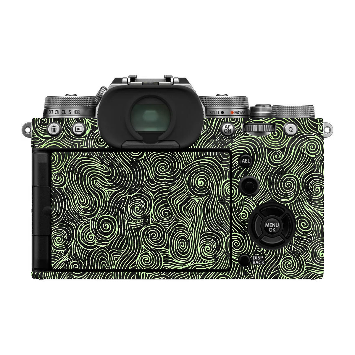Blue Spirals FujiFilm X-T4 Camera Skin