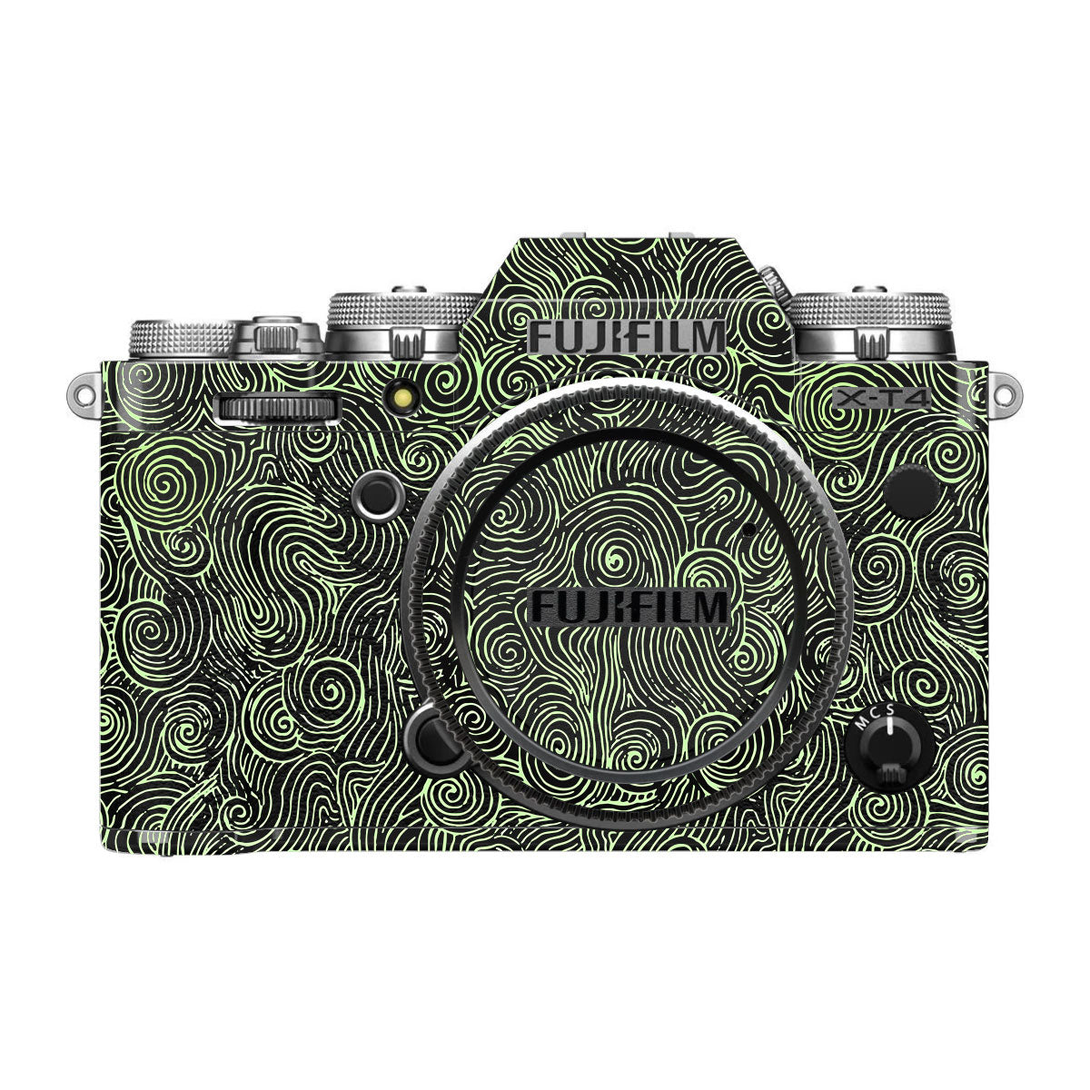 Blue Spirals FujiFilm X-T4 Camera Skin