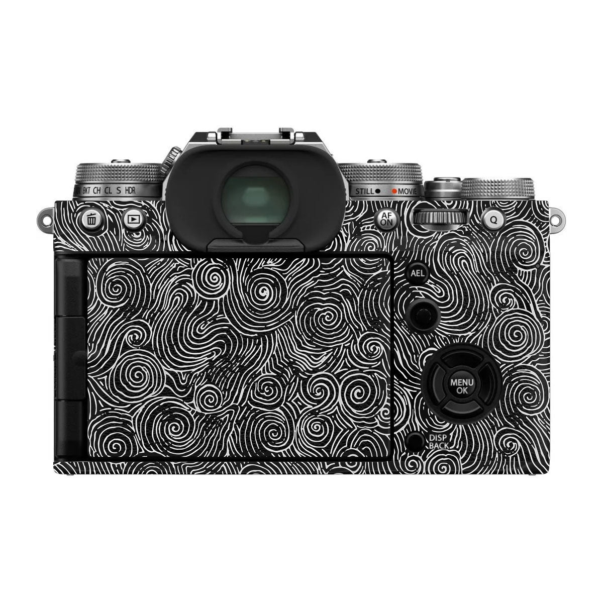 Red Spirals FujiFilm X-T4 Camera Skin