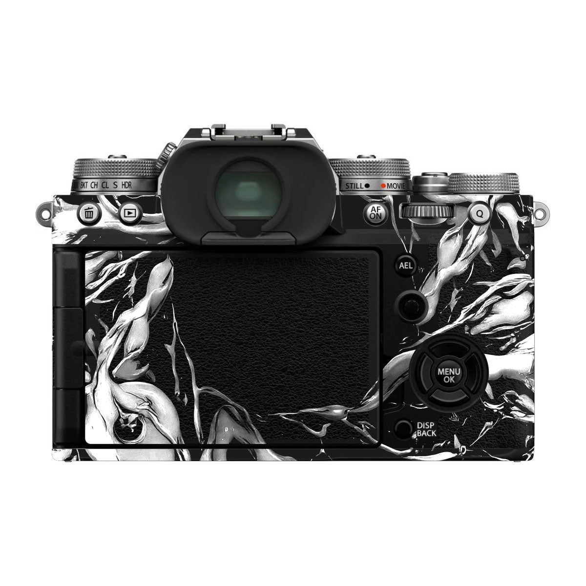 Blue Grey Camo FujiFilm X-T4 Camera Skin