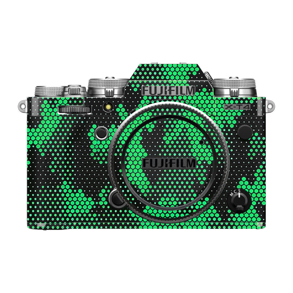 Grey Black Pixel FujiFilm X-T4 Camera Skin