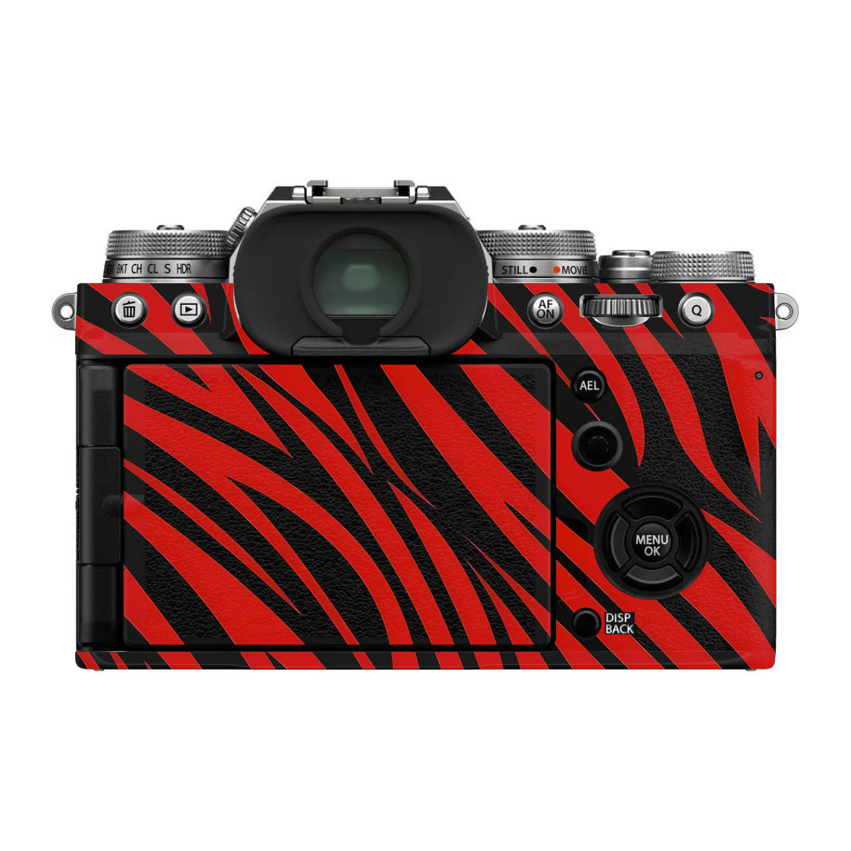 Zebra Gold Pattern FujiFilm X-T4 Camera Skin