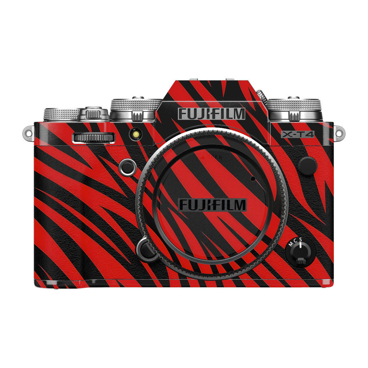 Zebra Gold Pattern FujiFilm X-T4 Camera Skin