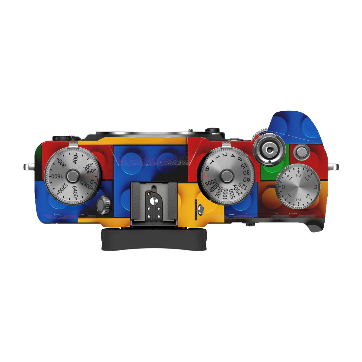 Retro Colorful Doodle Art Pattern FujiFilm X-T4 Camera Skin