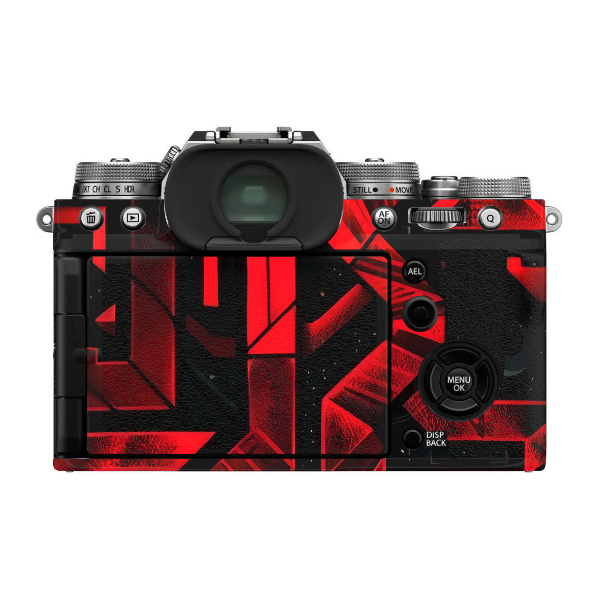 Colorful Urban Street Art Lettering FujiFilm X-T4 Camera Skin