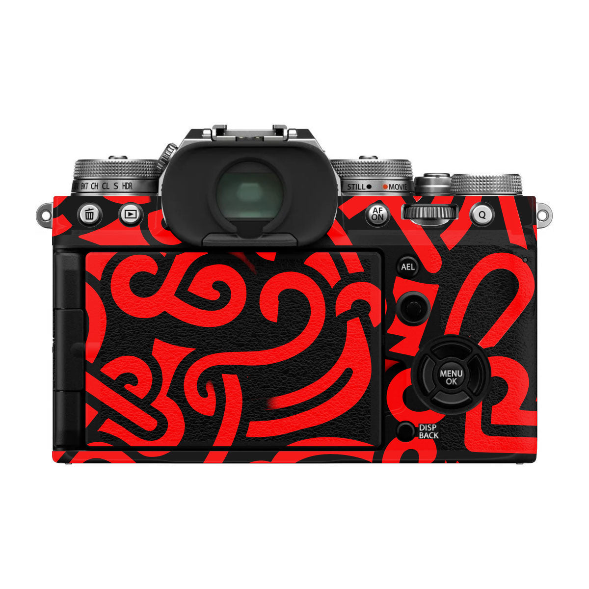 Fire & Ice Flow FujiFilm X-T4 Camera Skin