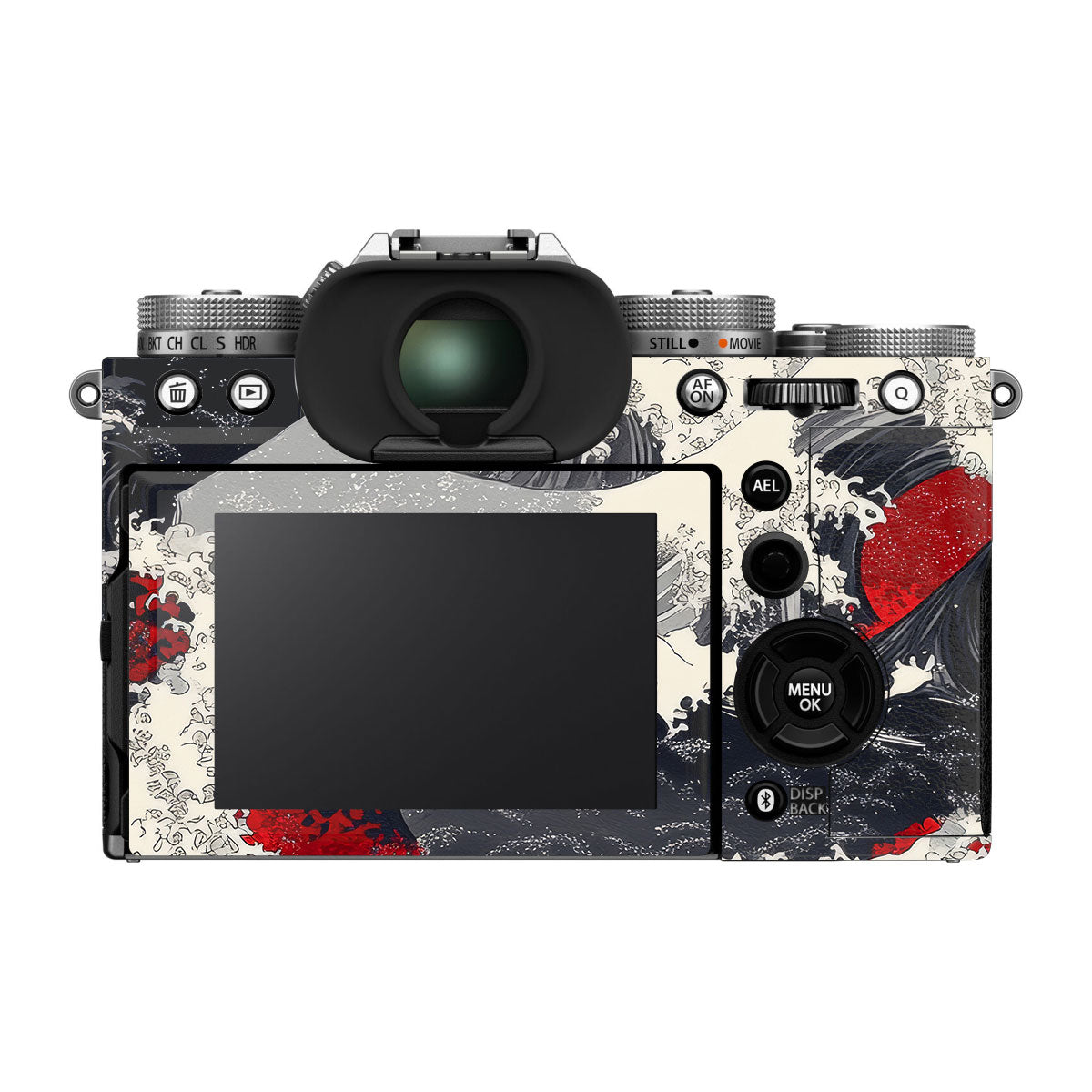 Abstract Waves FujiFilm X-T5 Camera Skin