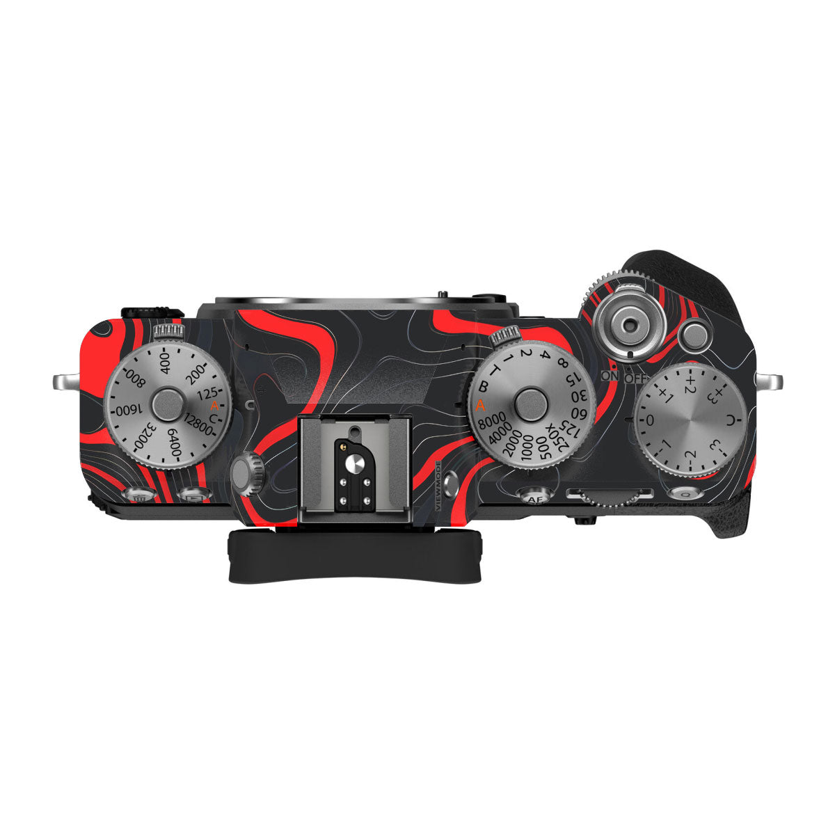 Crimson Waves FujiFilm X-T5 Camera Skin
