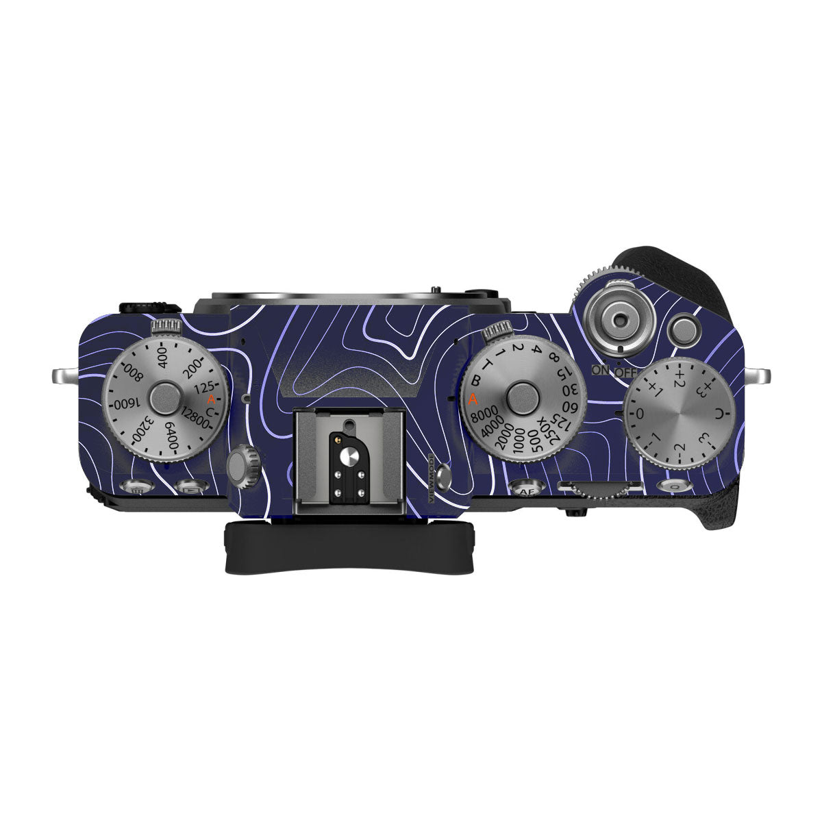 Deep Blue Contour FujiFilm X-T5 Camera Skin