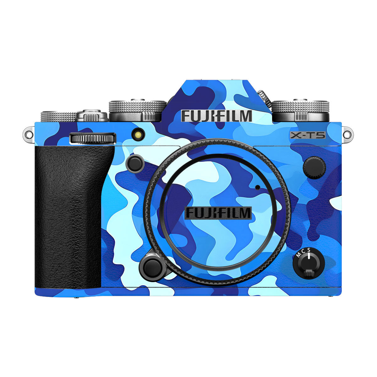 Arctic Blue Camo Pattern FujiFilm X-T5 Camera Skin