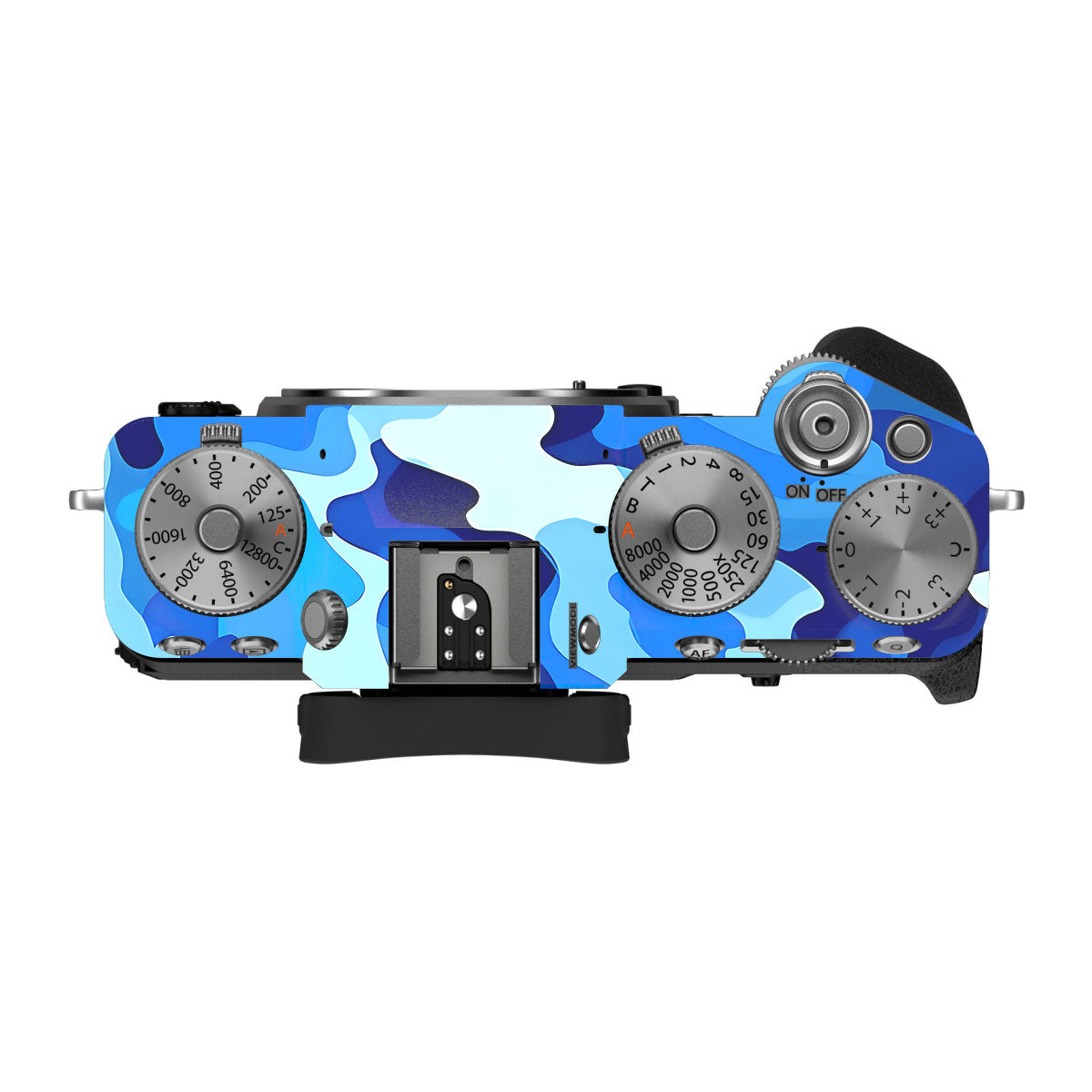 Arctic Blue Camo Pattern FujiFilm X-T5 Camera Skin