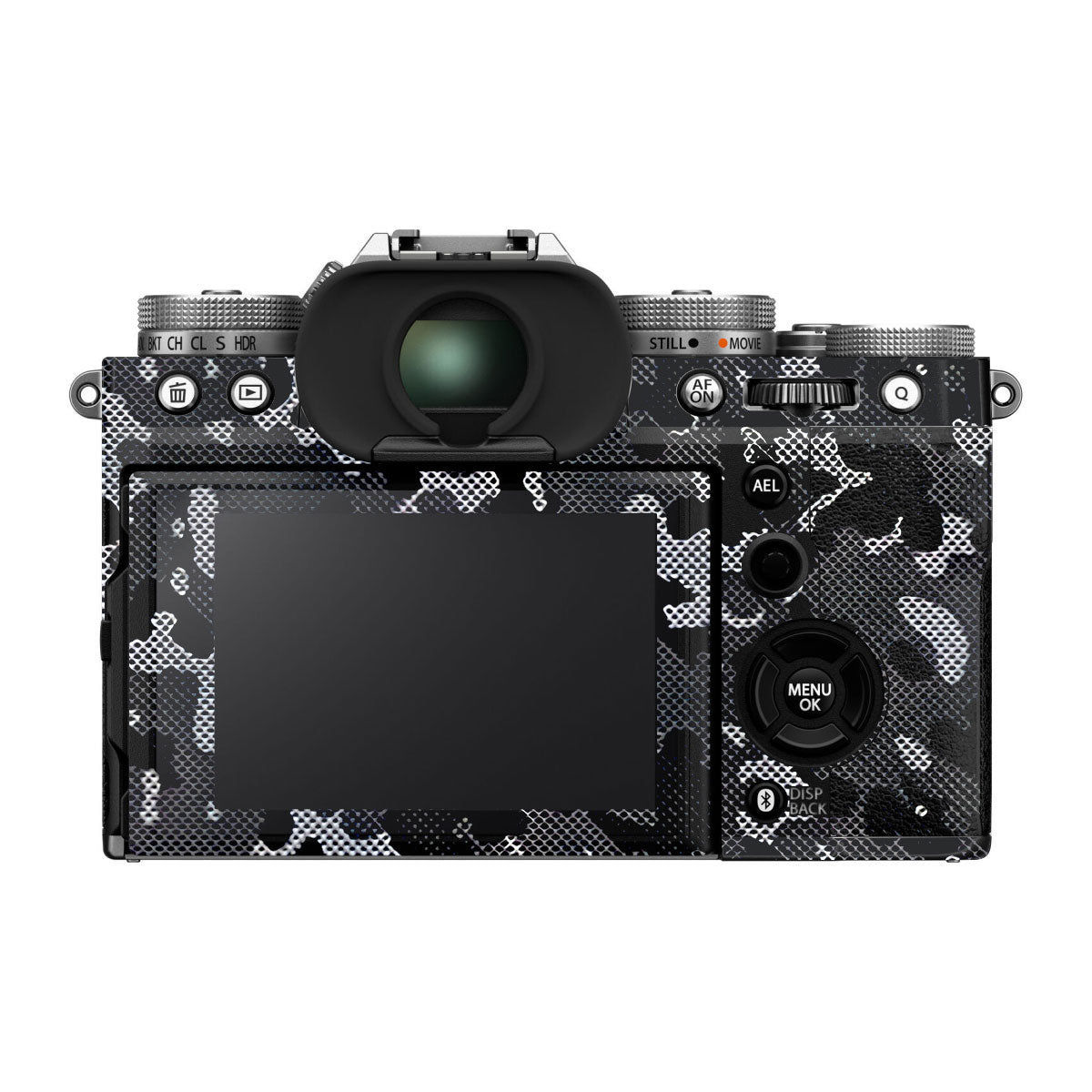 Stealth Grey Camo FujiFilm X-T5 Camera Skin
