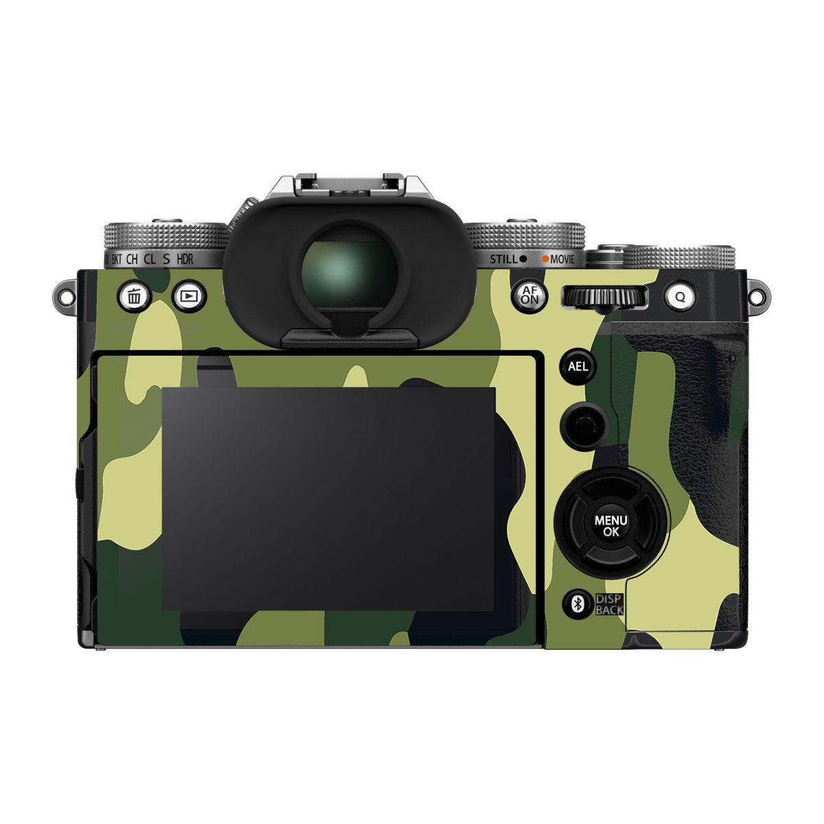Forest Green Camo FujiFilm X-T5 Camera Skin